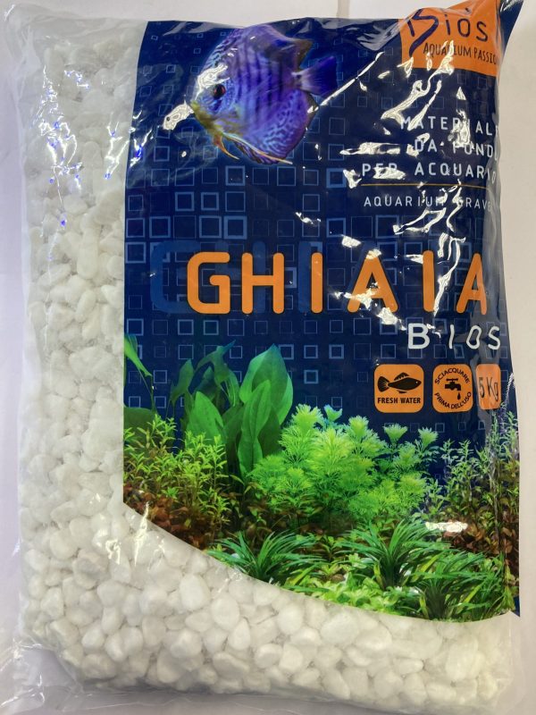 Gravilla blanca para acuario