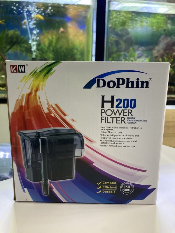 Filtro Cascada Dophin 370 L/H H200 para 75L
