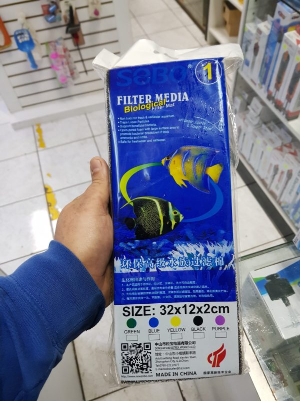 Sobo esponja para filtro