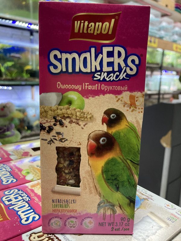 Fruit Smakers for lovebirds