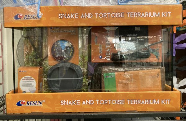 Kit Terrario de Serpiente Tortuga 514x260x320 mm