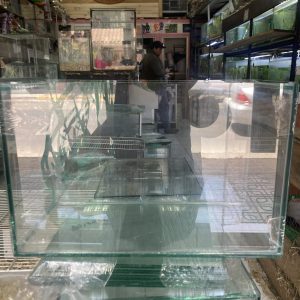Acuario de vidrio 40x20x25