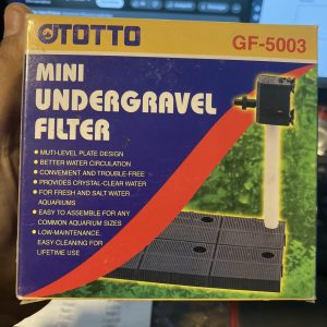 Mini Filtro de Placa con tubo