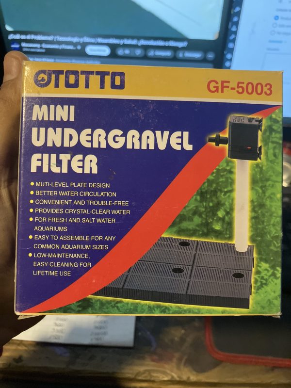 Mini Filtro de Placa con tubo