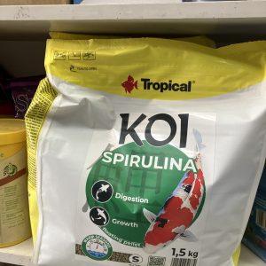 Tropical Koi Spirulina Pellet Size s 1.5 KG