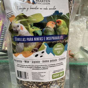 Mix Semillas Ninfas E Inseparables 500 GR