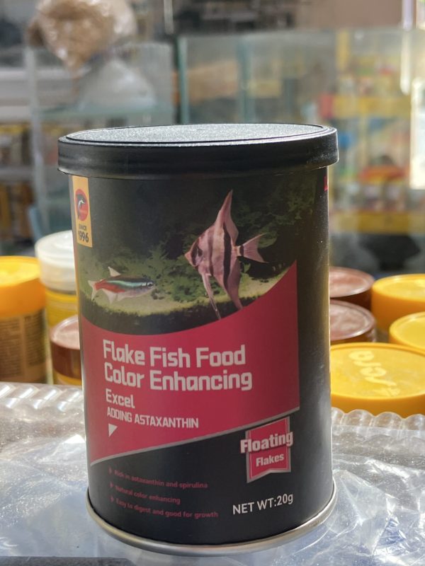 Porpoise Flake Fish Food Color Enhancing 20G/180 ML