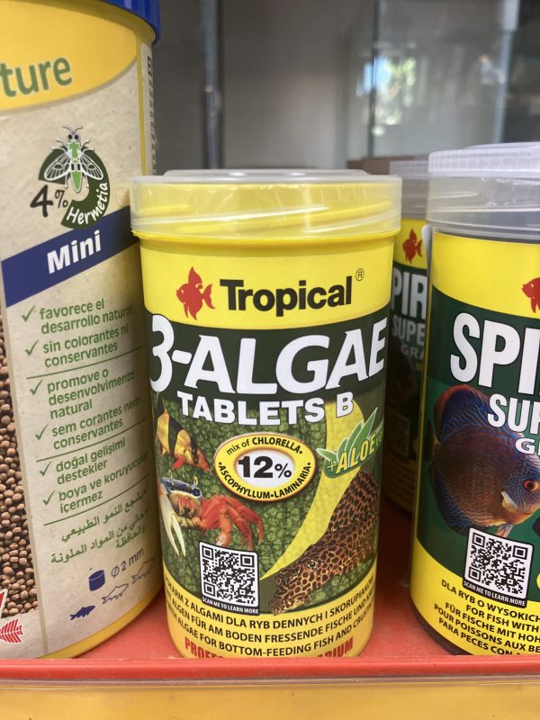 Tropical 3 Algae Tablets B 250 ML / 150 GR