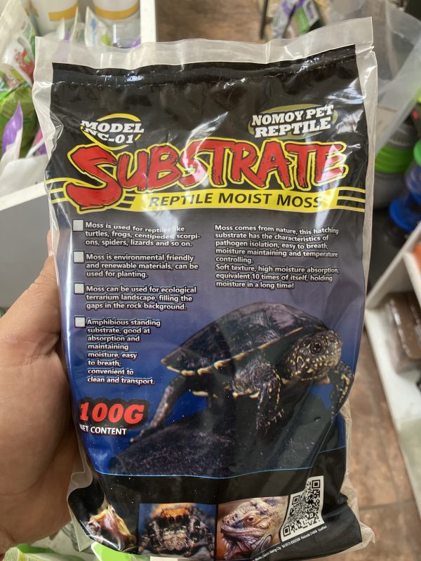 Musgo 100% Natural para reptil 100g