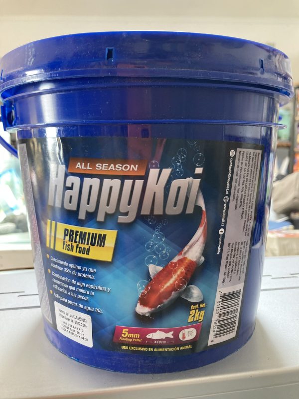 Balde Happy Koi 5mm - 2Kg