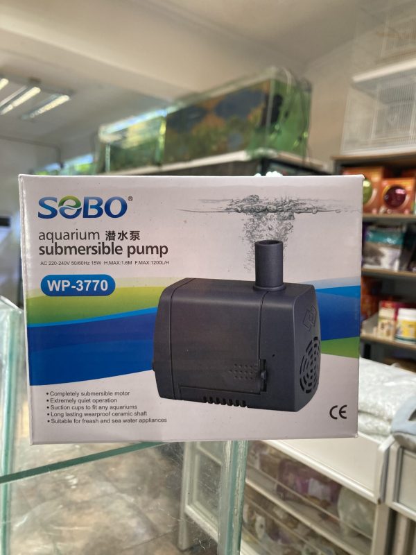 Bomba de agua 1200 L/H H.MAX 1.6M 15W