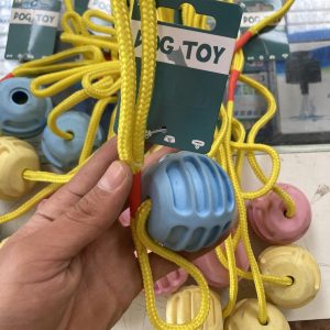 Juguete Pelota de goma con cuerda