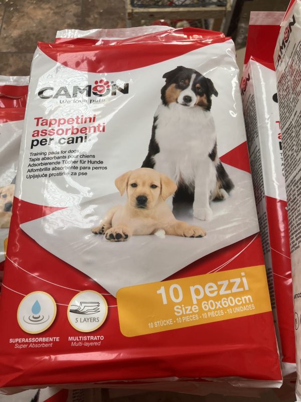 Sabanillas para perros 60x60cm x 10 un