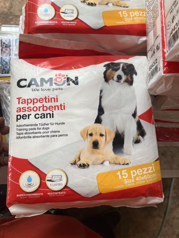 Sabanillas para perros 40x60cm x 15 un