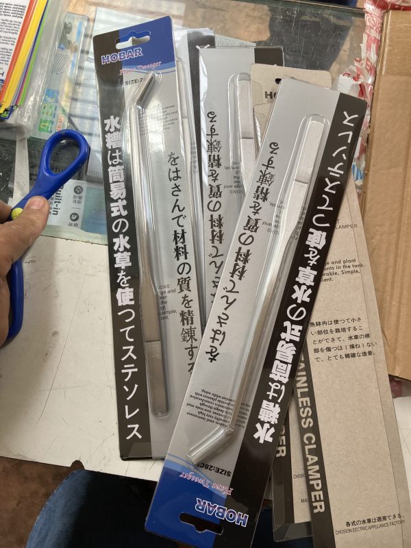 Pinza de planta curva