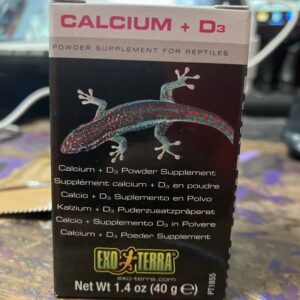 Suplemento Reptiles Clacio + D3 40GR