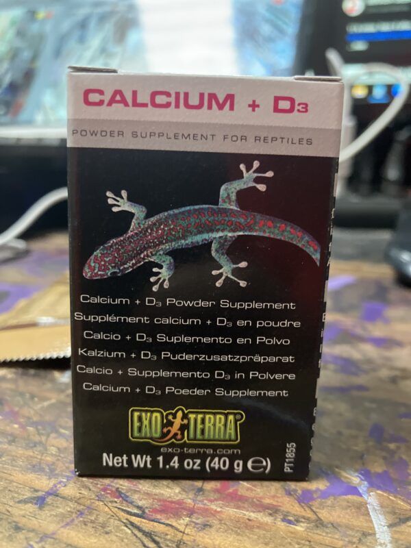 Suplemento Reptiles Clacio + D3 40GR