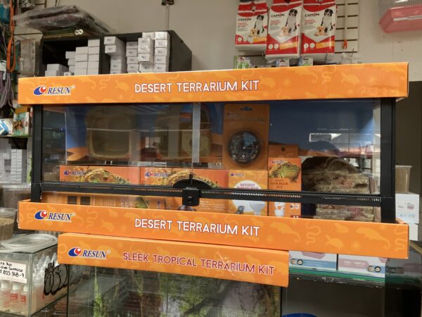 Kit Terrario Desierto Reptil 770x314x33 mm