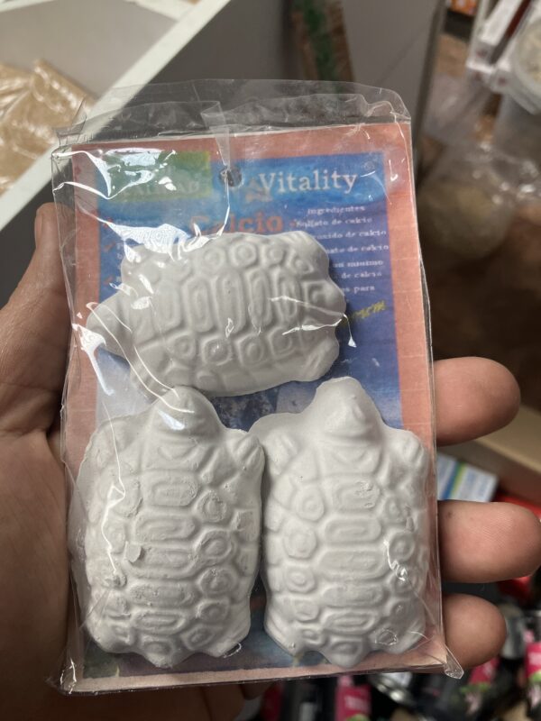 Calcio de tortuga chica triple x 6cm