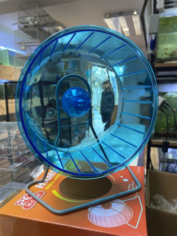 Rueda con pedestal hamster enano