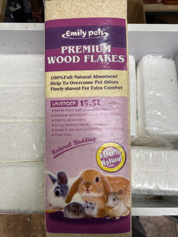Viruta premium para pequeñas mascotas lavanda