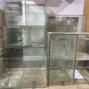 Terrarios usados con detalles