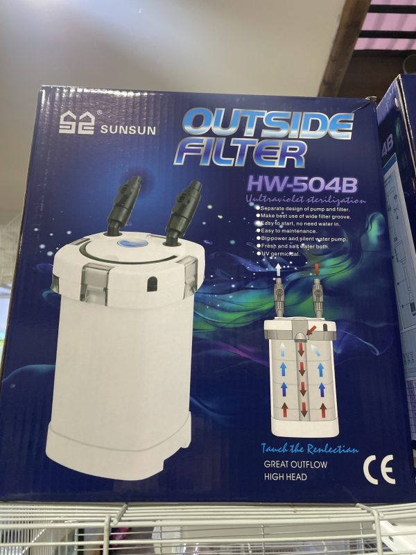 Filtro canister 1000 L/H y UV 5w