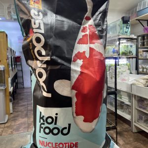 Porpoise koi food 10 kg granulo con ajo