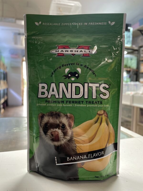 Golosina huron bandits banana 85 gr