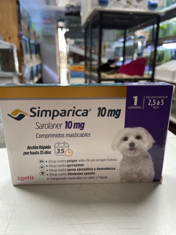 Simpirica 10 mg x 1 tableta (2,5kg - 5 kg)