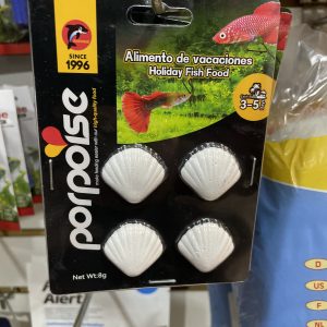 Alimento de vacaciones 3-5 dias cada uno 4pcs/8g