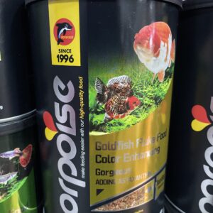 Porpoise Goldfish Flake Fish Food Color Enhancing 150g/1200ml
