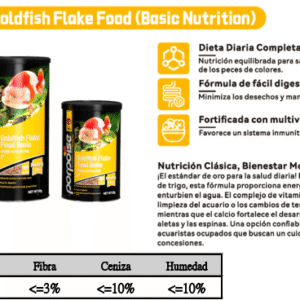 Porpoise goldfish flake food basic 150G/1200ml