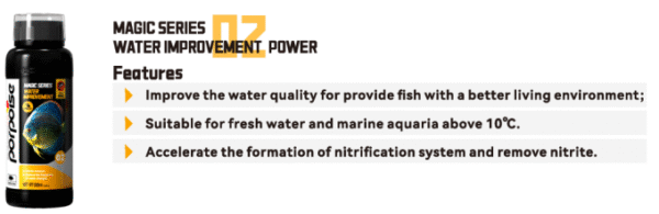 Porpoise water improvement power - nitrobacterias 100ml