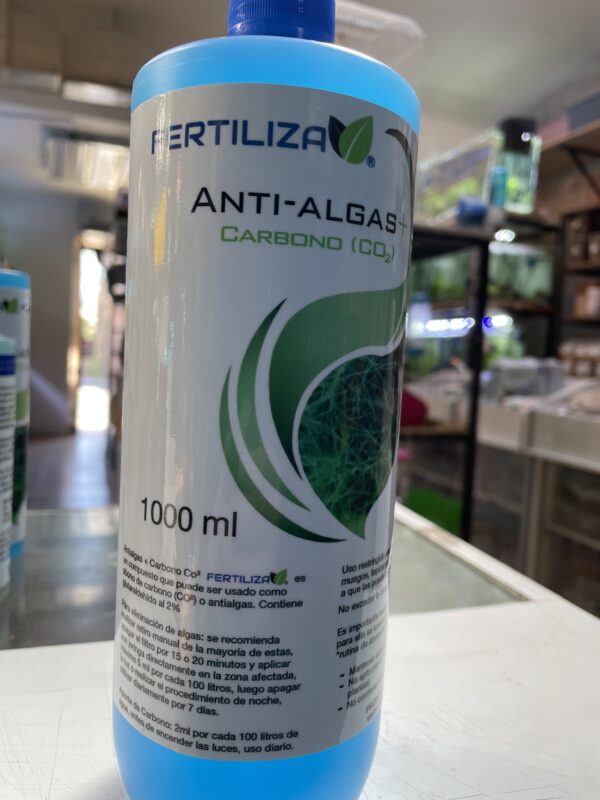 Fertiliza antialgas + carbono co2 1000ml
