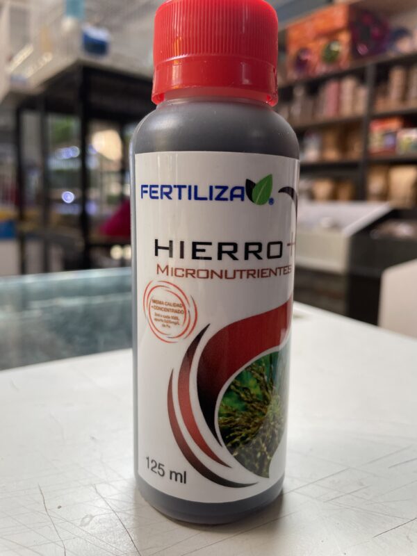 Fertiliza hierro + micronutrientes 125ml