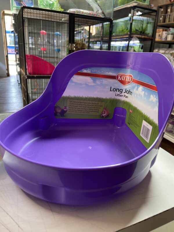 Kt long john litter pan 12/cs