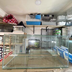 Acuario Vidrio de 80x40x30 96L