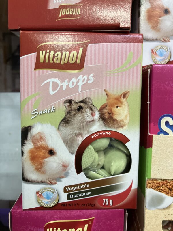 Vegetable Drops Rodents & Rabbit 75 GRS