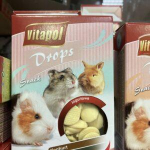 Yogurt drops for rodents & rabbit 75 gr