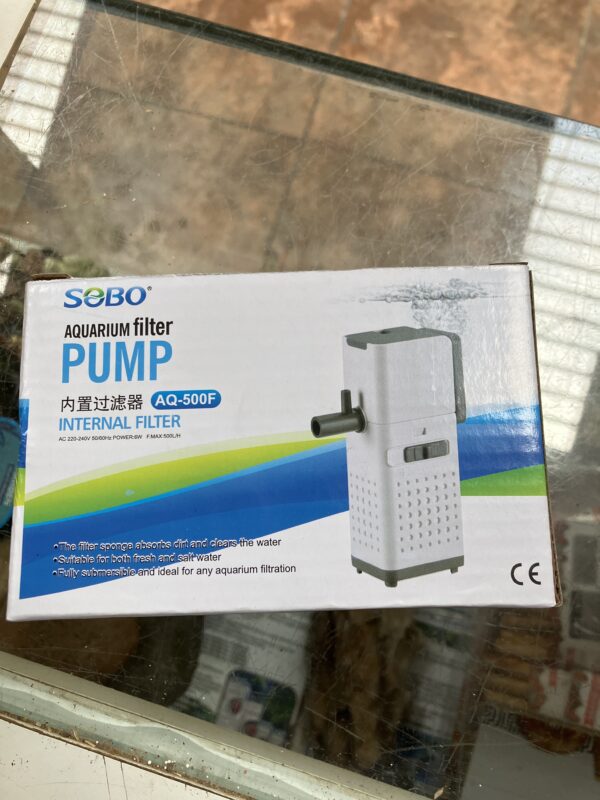 Filtro interno 500 L/H 6w
