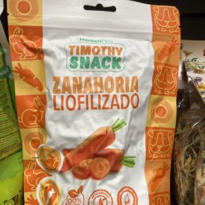 Snacks liofilizado zanahoria 30grs