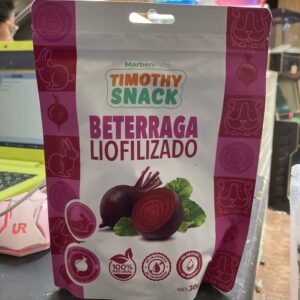 Snacks liofilizado beterraga 30grs