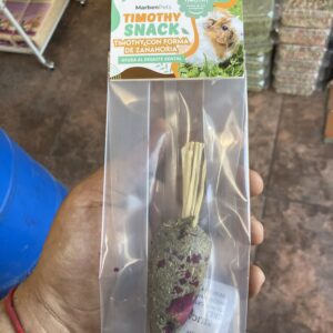 Timothy con forma de zanahoria