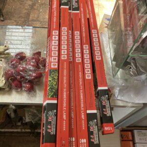 Lampara sumergible tricolor 15w