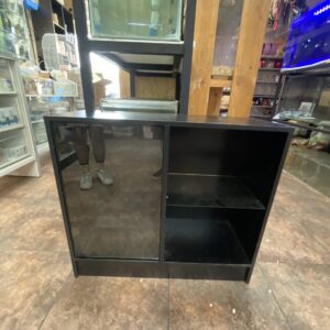 Mueble 80x30 con vidrio