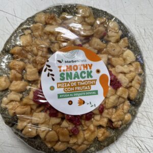 Pizza de timothy con frutas 50gr
