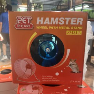 Rueda con pedestal hamster enano