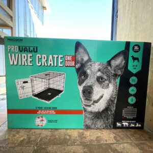 Jaula perro M caja verde agua 18KG