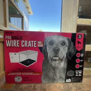 Jaula perro XL caja roja 42x28x30 36KG